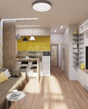 Студия квартира, вторичка, 28м2, 1/14 этаж