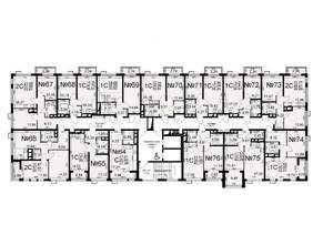 2-к квартира, вторичка, 59м2, 6/16 этаж