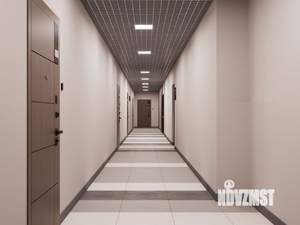 1-к квартира, строящийся дом, 30м2, 2/18 этаж