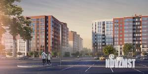 2-к квартира, строящийся дом, 64м2, 7/14 этаж
