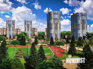 2-к квартира, строящийся дом, 43м2, 4/14 этаж