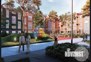 1-к квартира, сданный дом, 43м2, 2/5 этаж