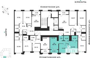 2-к квартира, вторичка, 69м2, 3/10 этаж