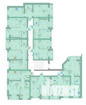 1-к квартира, строящийся дом, 47м2, 4/5 этаж