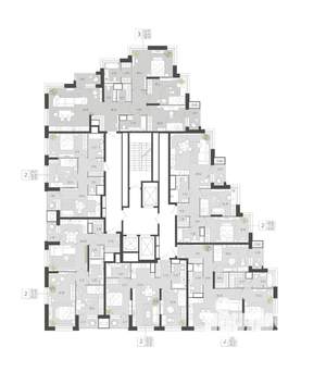 2-к квартира, вторичка, 68м2, 5/21 этаж