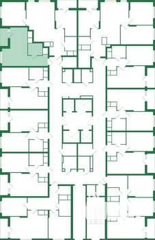Студия квартира, вторичка, 31м2, 25/25 этаж