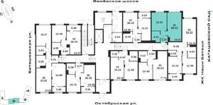 1-к квартира, вторичка, 40м2, 1/15 этаж