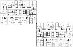 2-к квартира, вторичка, 54м2, 23/25 этаж
