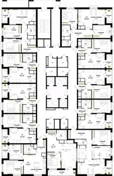 1-к квартира, вторичка, 39м2, 22/25 этаж