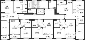 2-к квартира, вторичка, 69м2, 6/9 этаж