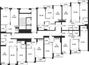 1-к квартира, вторичка, 55м2, 2/9 этаж