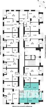 2-к квартира, вторичка, 64м2, 2/16 этаж