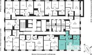 2-к квартира, вторичка, 61м2, 4/25 этаж