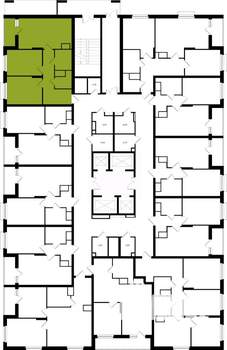 2-к квартира, вторичка, 60м2, 13/25 этаж