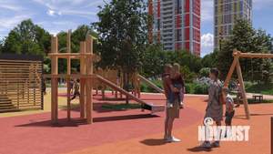 3-к квартира, строящийся дом, 77м2, 23/25 этаж