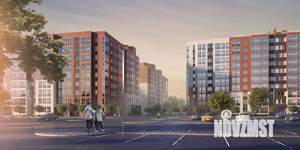 2-к квартира, строящийся дом, 61м2, 9/12 этаж