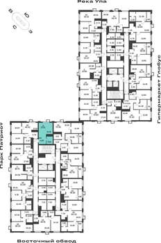 Студия квартира, вторичка, 28м2, 15/25 этаж