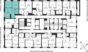 2-к квартира, вторичка, 47м2, 6/25 этаж