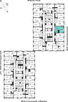 Студия квартира, строящийся дом, 28м2, 9/25 этаж