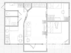 3-к квартира, вторичка, 48м2, 3/5 этаж