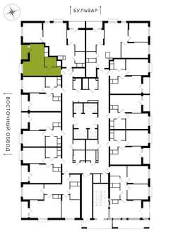 Студия квартира, вторичка, 31м2, 7/25 этаж