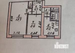 2-к квартира, вторичка, 43м2, 2/9 этаж