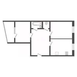 2-к квартира, вторичка, 66м2, 5/8 этаж