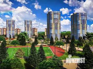 2-к квартира, строящийся дом, 45м2, 13/14 этаж