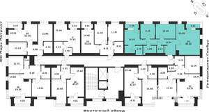 3-к квартира, вторичка, 91м2, 13/13 этаж