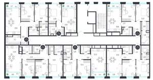 2-к квартира, строящийся дом, 80м2, 6/8 этаж