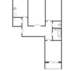 3-к квартира, вторичка, 67м2, 7/10 этаж