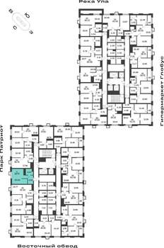 Студия квартира, вторичка, 29м2, 13/25 этаж