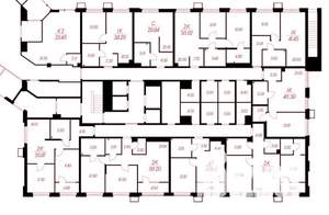 2-к квартира, вторичка, 57м2, 1/25 этаж