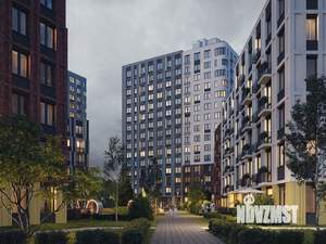 2-к квартира, строящийся дом, 64м2, 1/15 этаж
