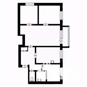 4-к квартира, вторичка, 58м2, 6/6 этаж