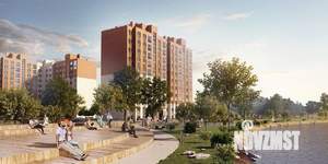 2-к квартира, строящийся дом, 58м2, 10/14 этаж