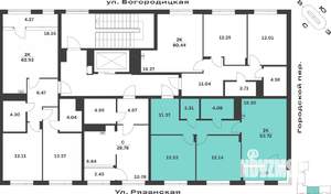 2-к квартира, вторичка, 64м2, 4/4 этаж
