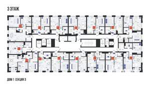 1-к квартира, вторичка, 32м2, 3/19 этаж