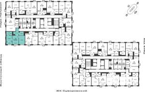 2-к квартира, вторичка, 60м2, 11/25 этаж