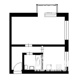 1-к квартира, вторичка, 32м2, 3/3 этаж