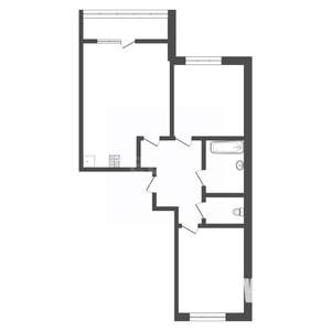 3-к квартира, вторичка, 63м2, 10/14 этаж