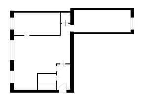 3-к квартира, вторичка, 58м2, 2/3 этаж