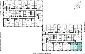 2-к квартира, вторичка, 60м2, 11/25 этаж