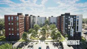 2-к квартира, строящийся дом, 61м2, 9/9 этаж