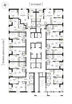 Студия квартира, вторичка, 31м2, 21/25 этаж