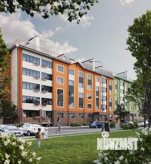 1-к квартира, строящийся дом, 32м2, 5/5 этаж