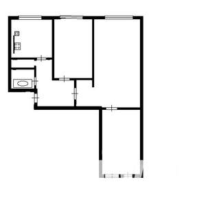 3-к квартира, вторичка, 65м2, 9/10 этаж