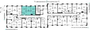 2-к квартира, вторичка, 48м2, 1/9 этаж