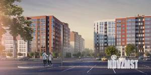 2-к квартира, строящийся дом, 63м2, 3/14 этаж