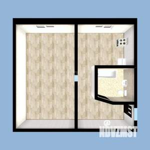 1-к квартира, вторичка, 30м2, 5/5 этаж